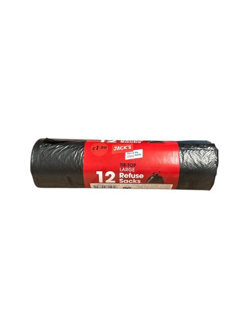 12 Black Sacks