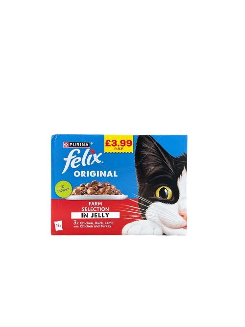 Felix Meat Sachet 12pk