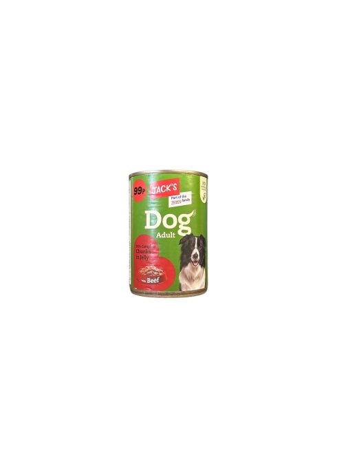 Jacks Dog Food Tins 12PK