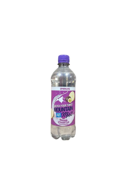 Pineapple & Passion Mountain Mist Fizz 500ml 12pk