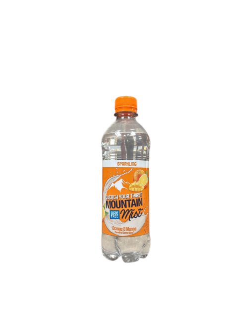 Orange & Mango Mountain Mist Fizz 500ml 12pk