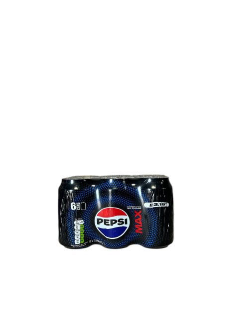 Pepsi Max Can 6pk