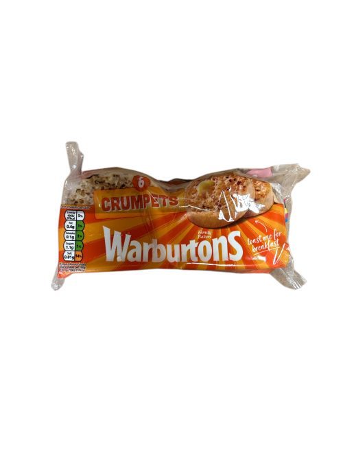 Warburtons Crumpets 6pk