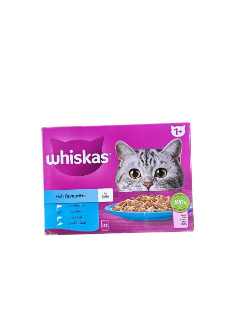 Whiskas Fish Sachet 12pk