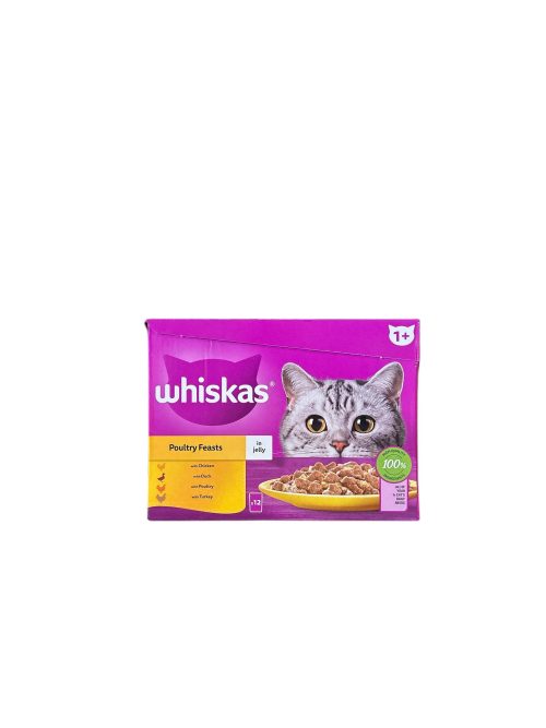 Whiskas Poultry Sachet 12pk