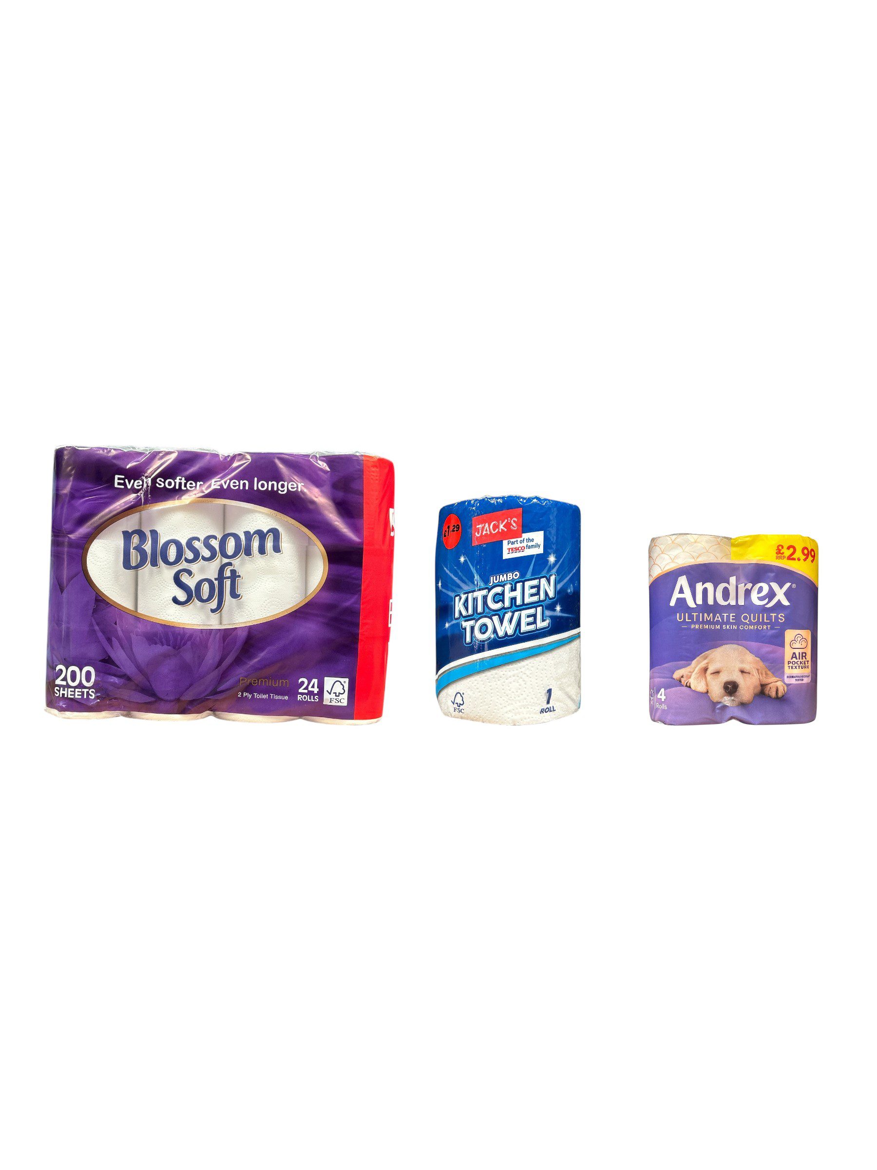 Toilet & Kitchen Roll